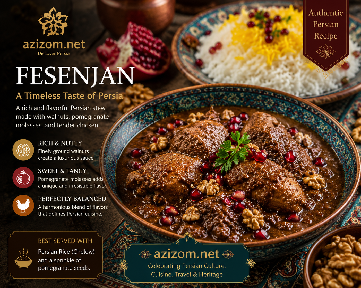 Fesenjan: How to Make Authentic Fesenjoon at Home فسنجان