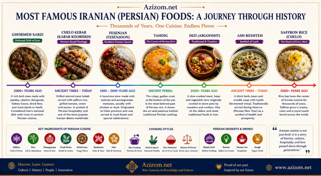 Iranian Foods A Culinary Journey Through Persia’s Rich History
