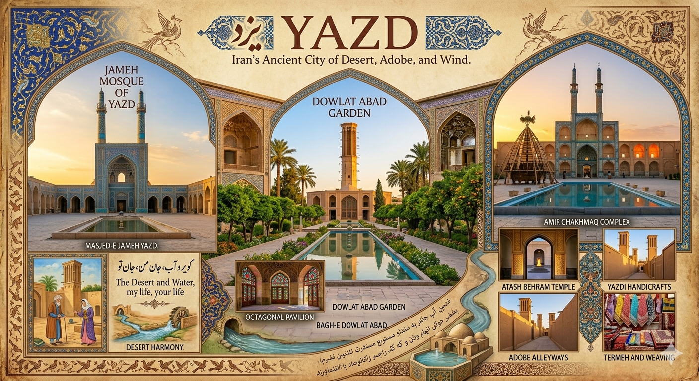 Yazd City of Iran