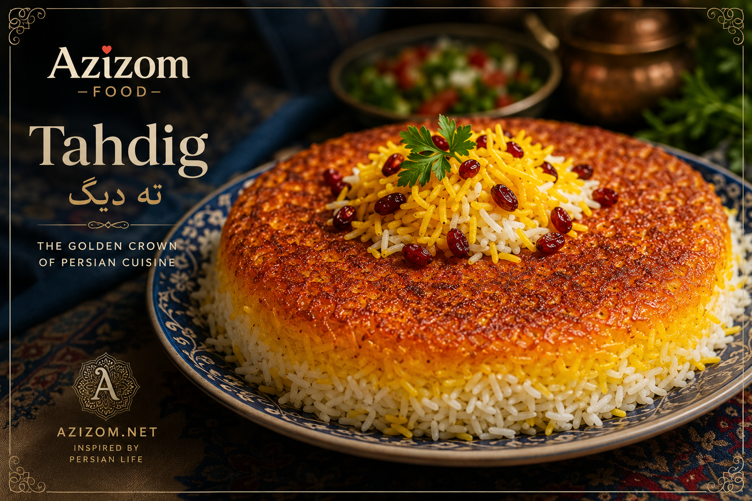 Tahdig (ته دیگ) | Authentic Persian Crispy Rice